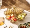 Candy plate, front desk, light luxury snacks, coffee table, fruit plate details Picture
